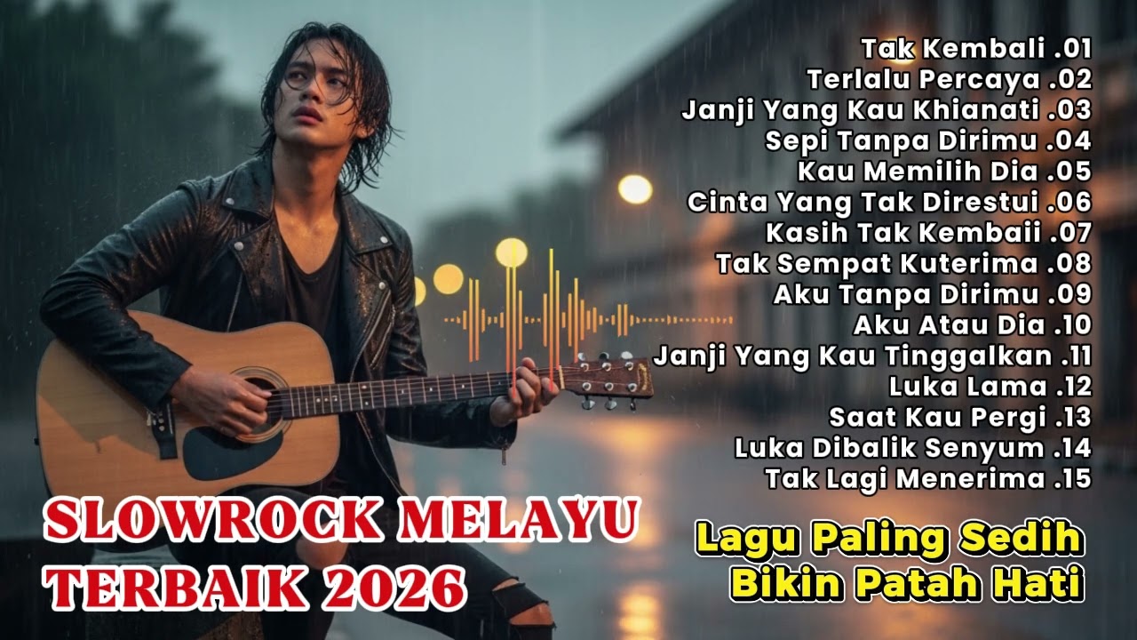 LAGU SLOW ROCK PALING SEDIH TERBARU 2026 – MENYAYAT HATI & BIKIN NANGIS 😭 TAK KEMBALI