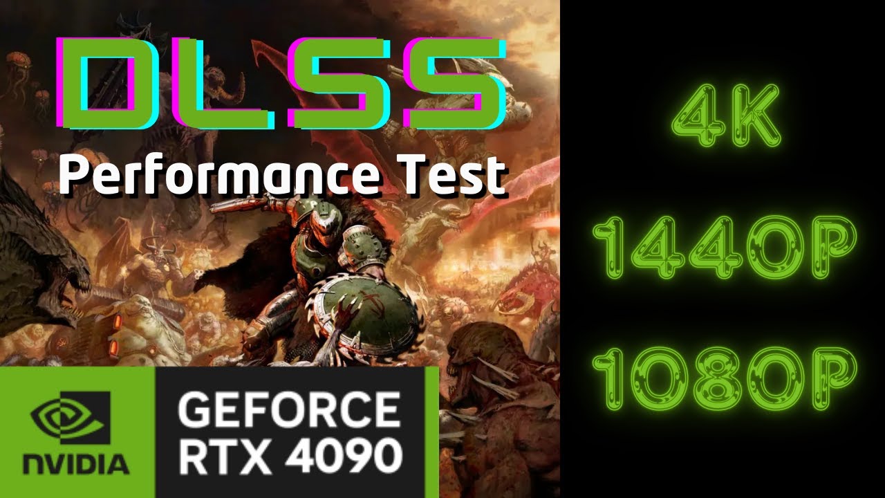 Doom: The Dark Ages | Performance Test | RTX 4090, i7-3700K | 4K, 1440p, 1080p | DLSS Comparison