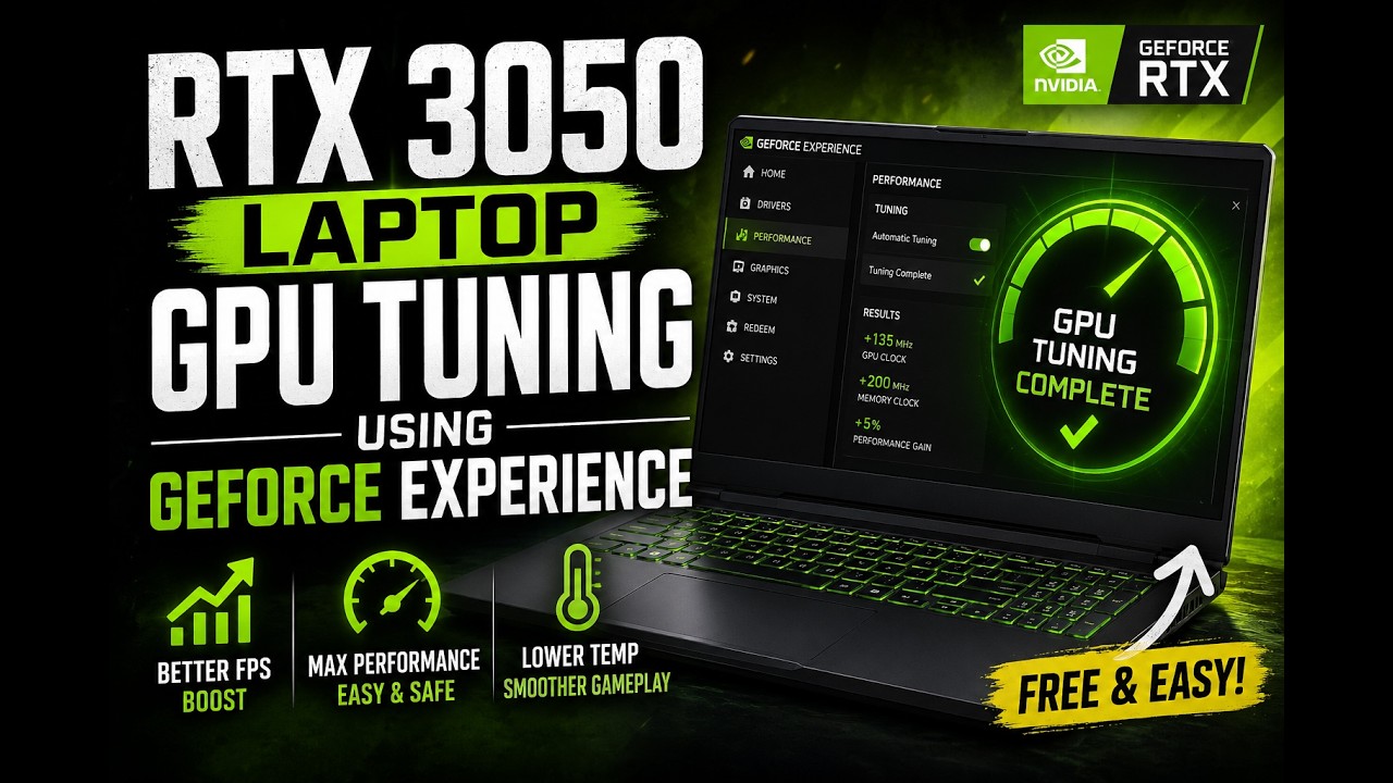 Автоматическая настройка и разгон видеокарт Nvidia в 1 клик 2026