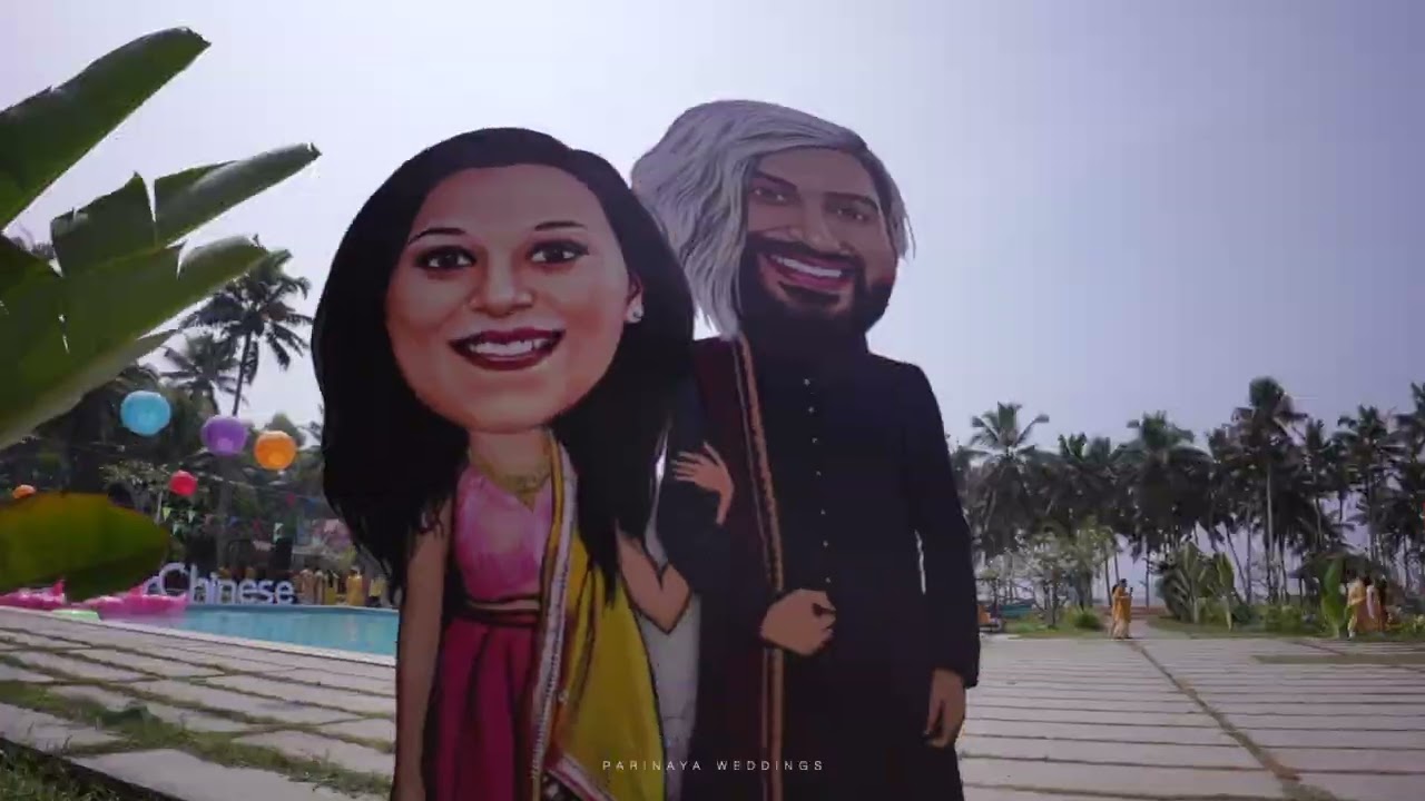 Kerala Destination Wedding By Parinay Weddings.  | Estuary Sarovar Portico, Poovar . Kerala Wedding.