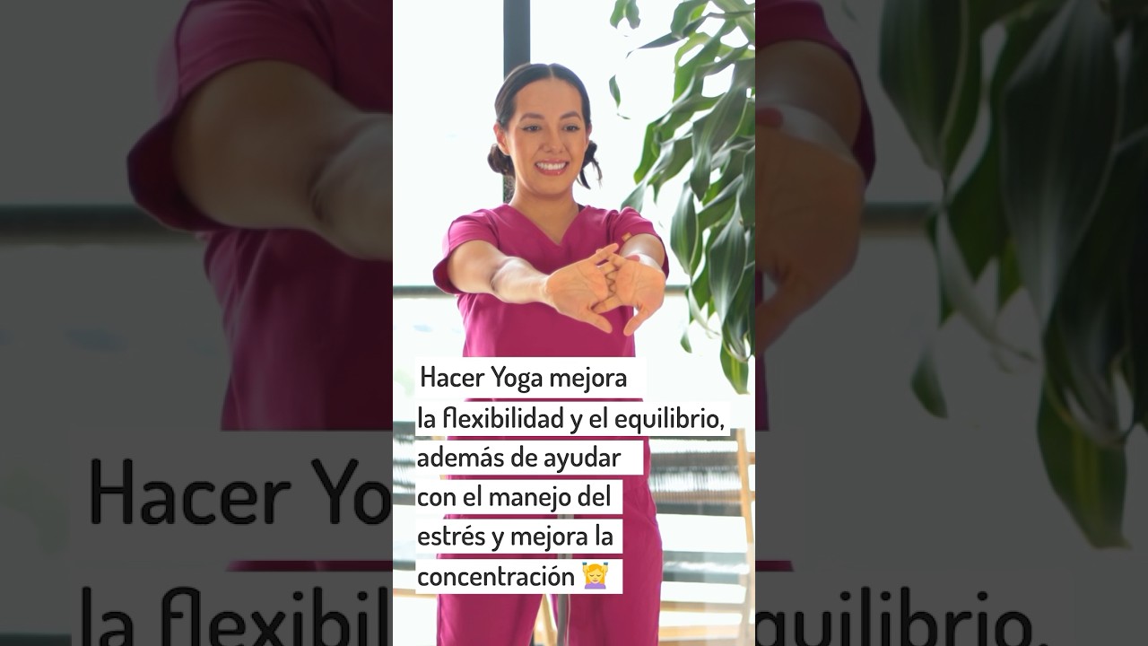 3 beneficios de hacer Yoga | Ejercicios para adultos mayores