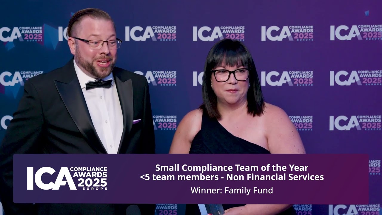 Small Compliance Team of the Year -  Non Financial Services