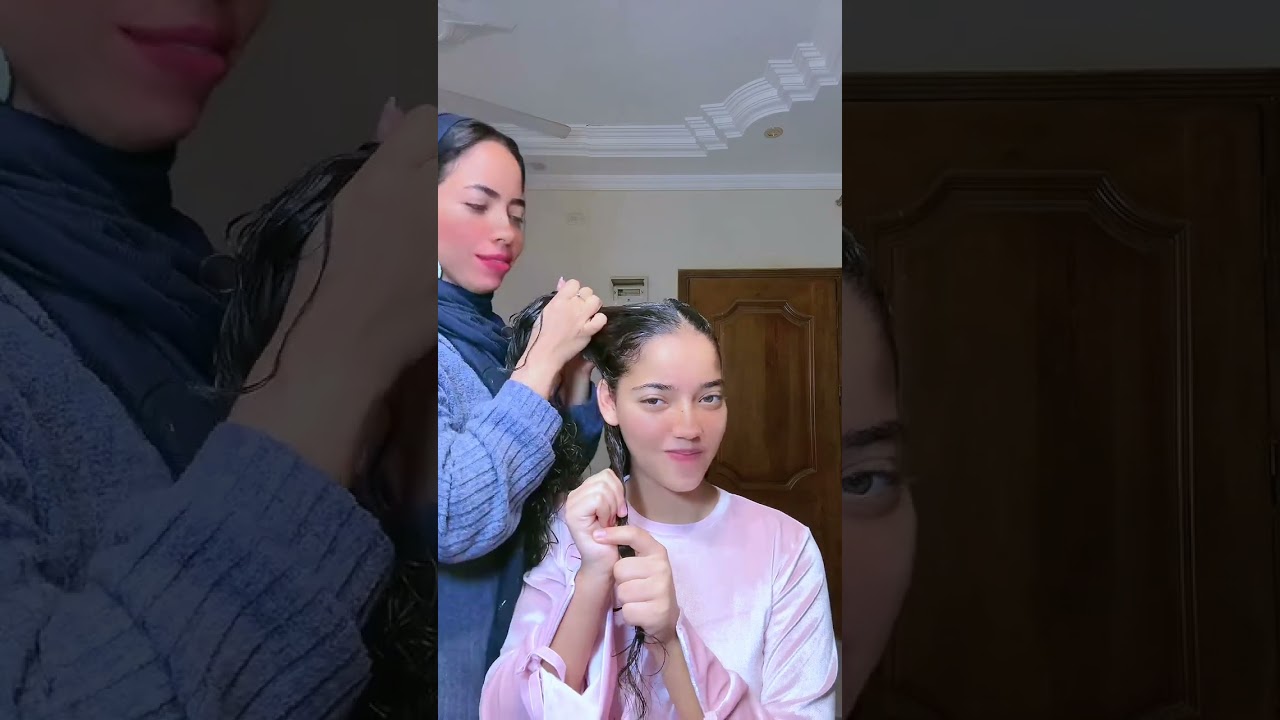 بارت2 من تسريحة شعر سموكه للفرح😍