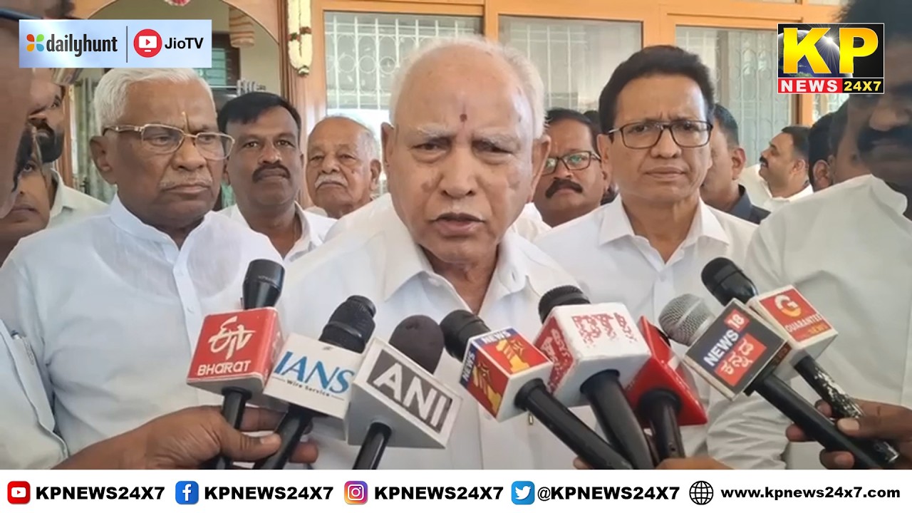 According to Yediyurappa, BJP will contest the elections in alliance with JDS