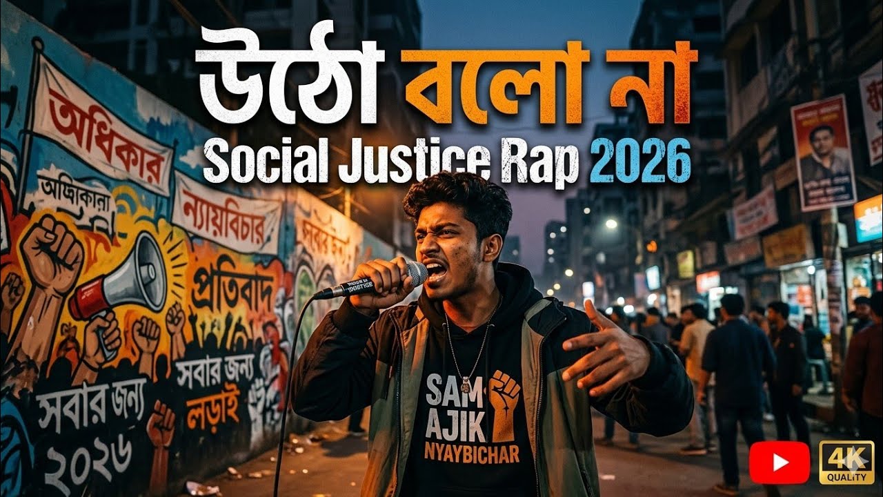 উঠো বলো না | Social Justice Rap 2026 | প্রতিবাদী বাংলা গান