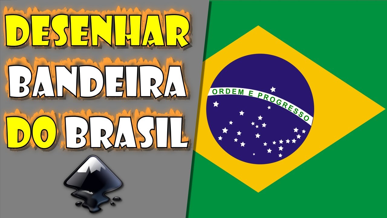 Como Fazer a BANDEIRA do BRASIL no INKSCAPE