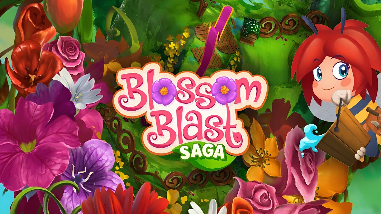 Blossom Blast Saga (by King) IOS Gameplay Video (HD)