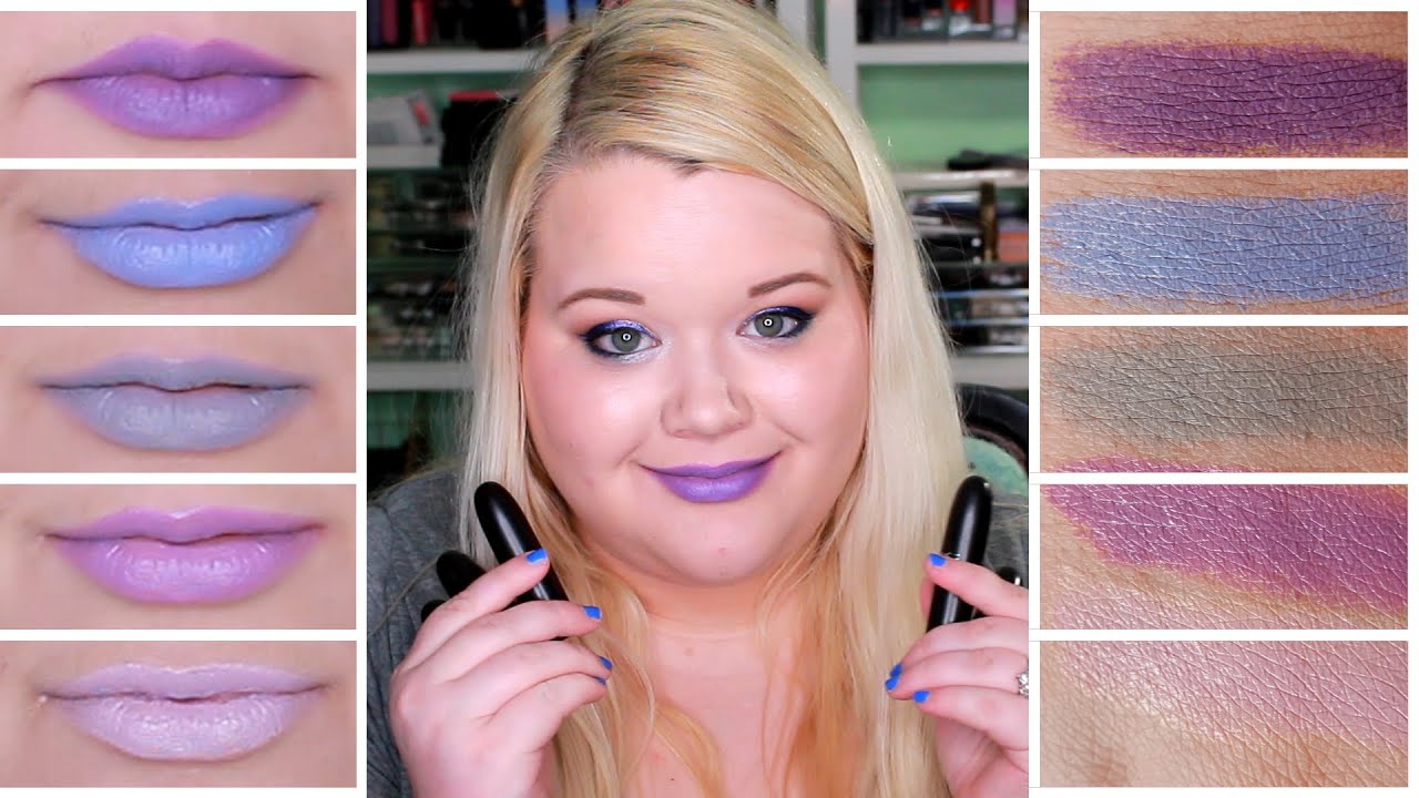 Coral Blue #5 Semi Gloss Lipstick (MAC Haul)