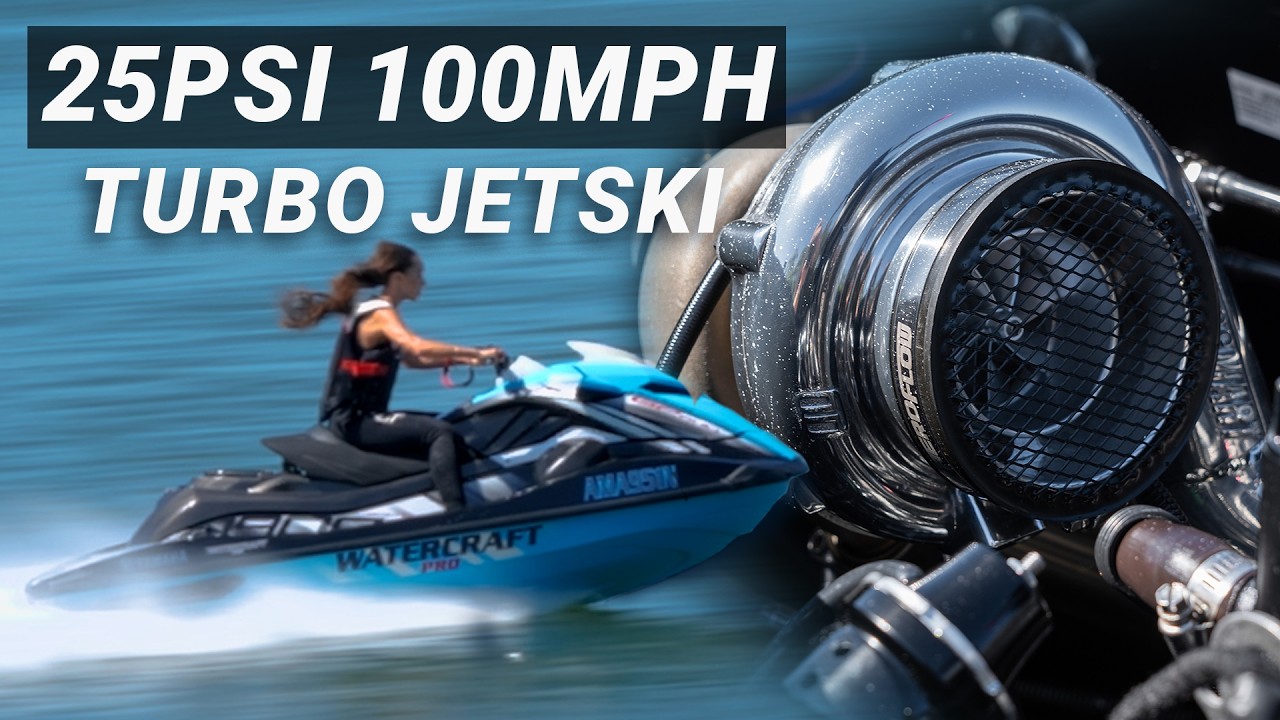 100MPH Turbocharged Jet Ski - Watercraft Pro's Yamaha GP1900