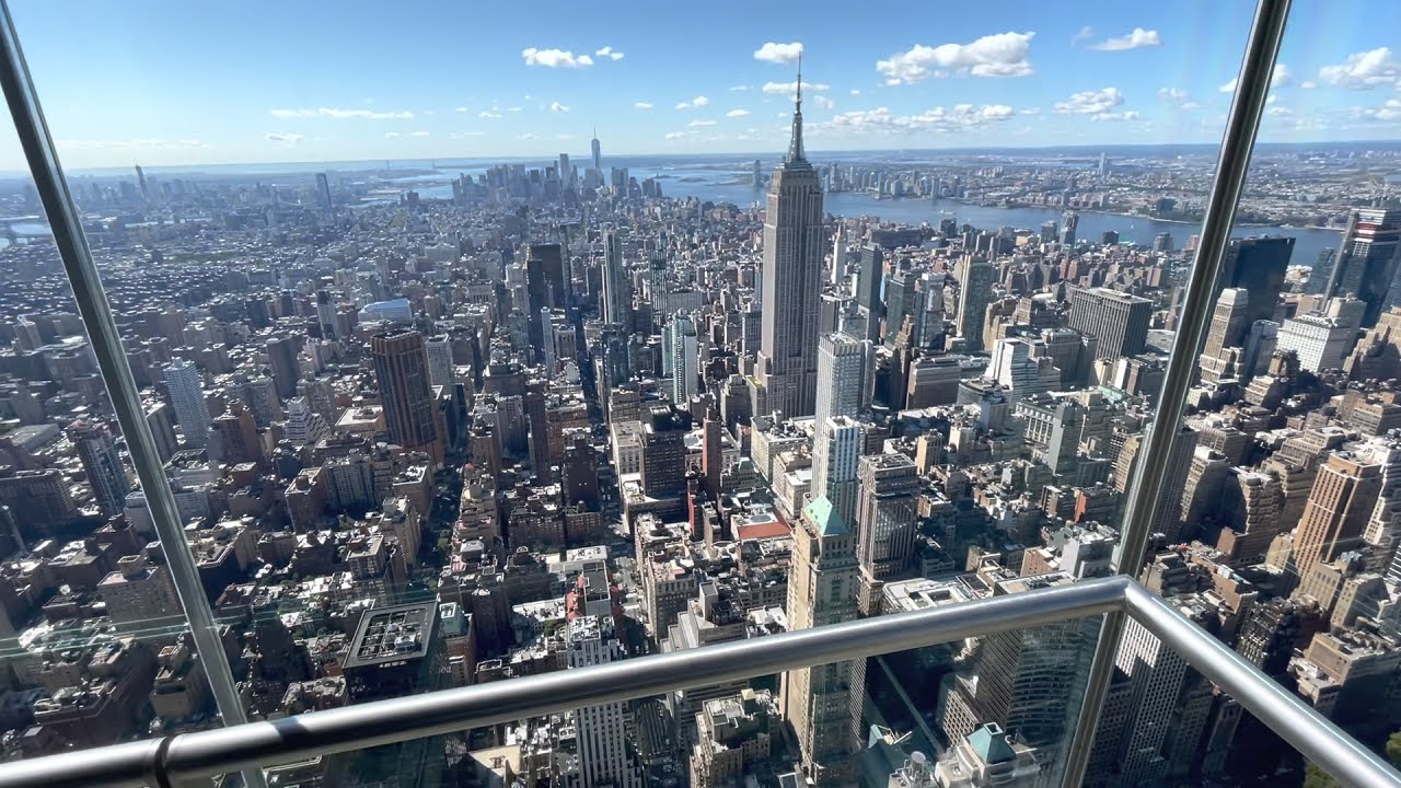 Summit One Vanderbilt &mdash; Ascent all-glass elevator ride above New York City