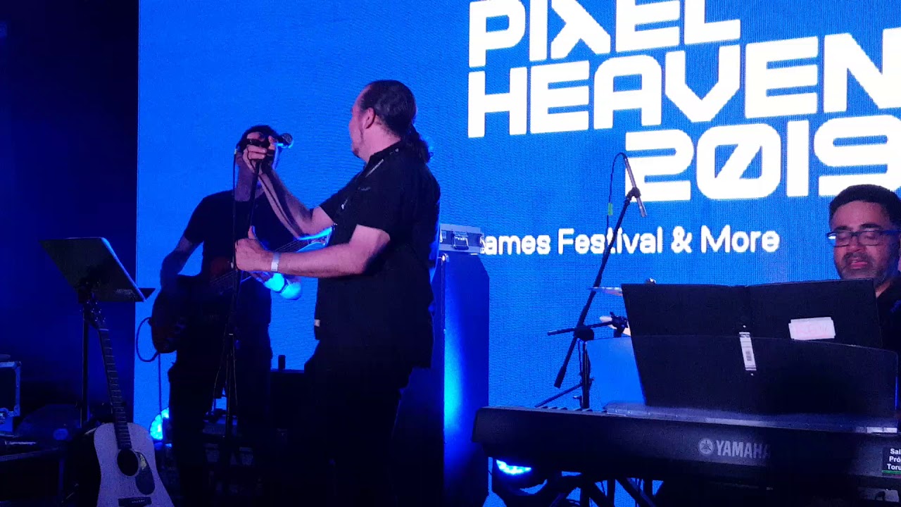 Pixel Heaven 2019 - Jon Hare's band - Sensible Soccer music theme
