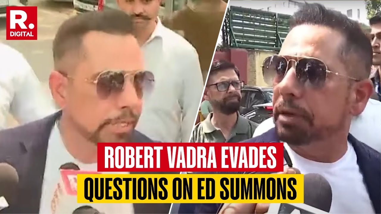 Robert Vadra Loses Cool When Asked About Skipping Previous ED Summons in Skylight Hospitality Case