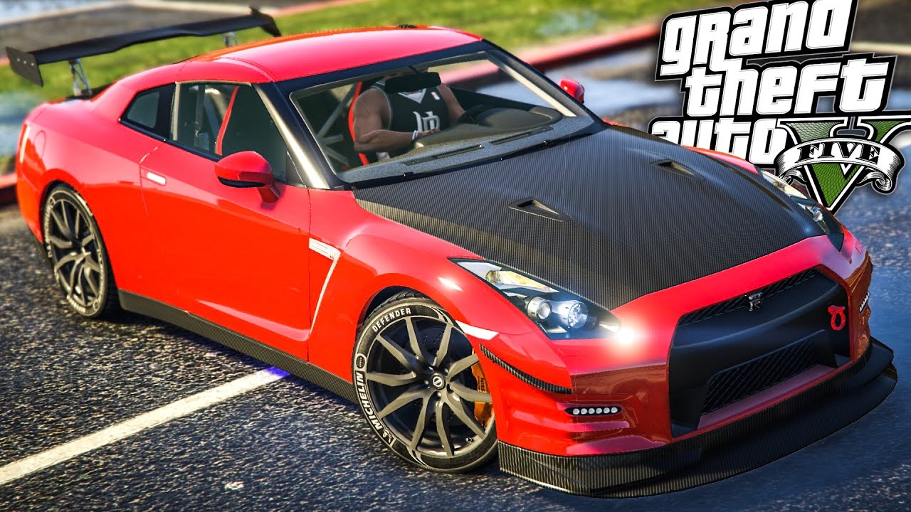 PojzPlaza - นิสสัน GTR R35 GTAV (GTR R35 mod)