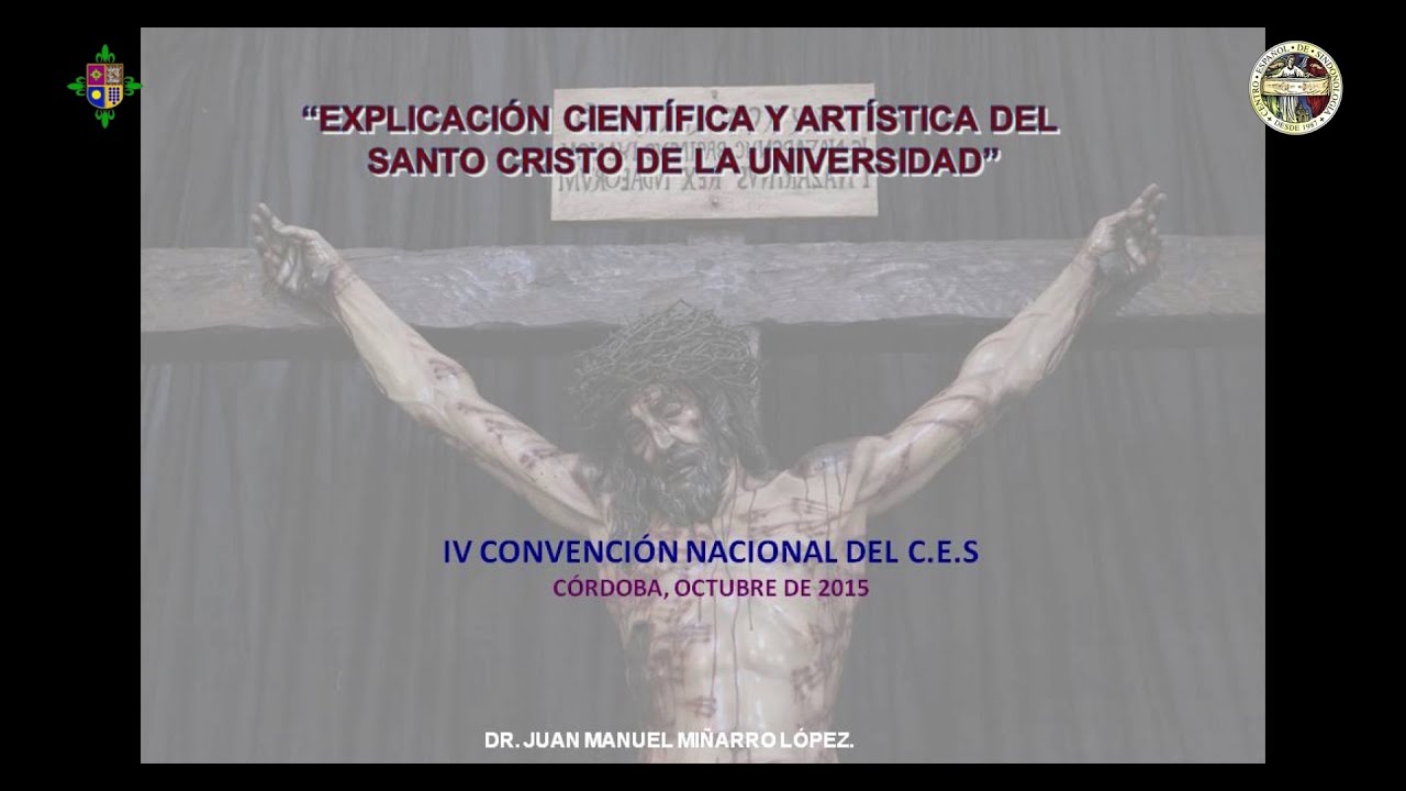 Miñarro: Explicación científico-artística del Santo Cristo de la Universidad.
