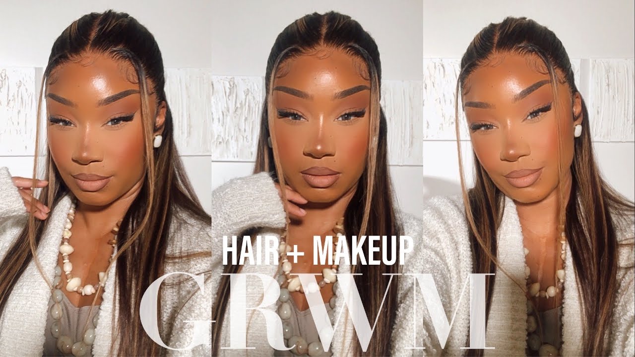 GRWM | GETTING READY FOR MOVIE NIGHT + NEW MAKEUP! | RPGHAIR CO.