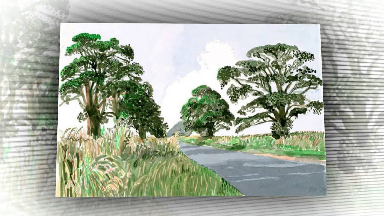 David Hockney - Midsummer : East Yorkshire, 2004