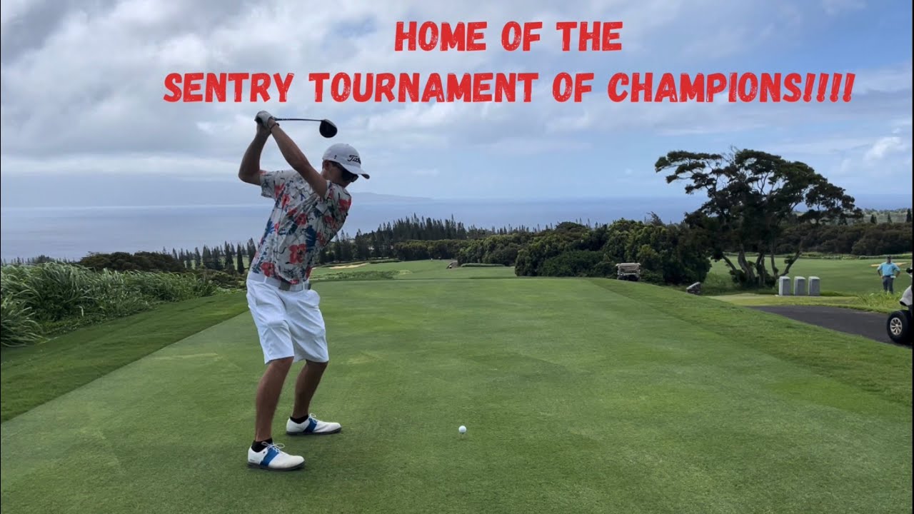 18 Holes At KAPALUA PLANTATION COURSE ( Home Of The Sentry Tournament of Champions!!!)