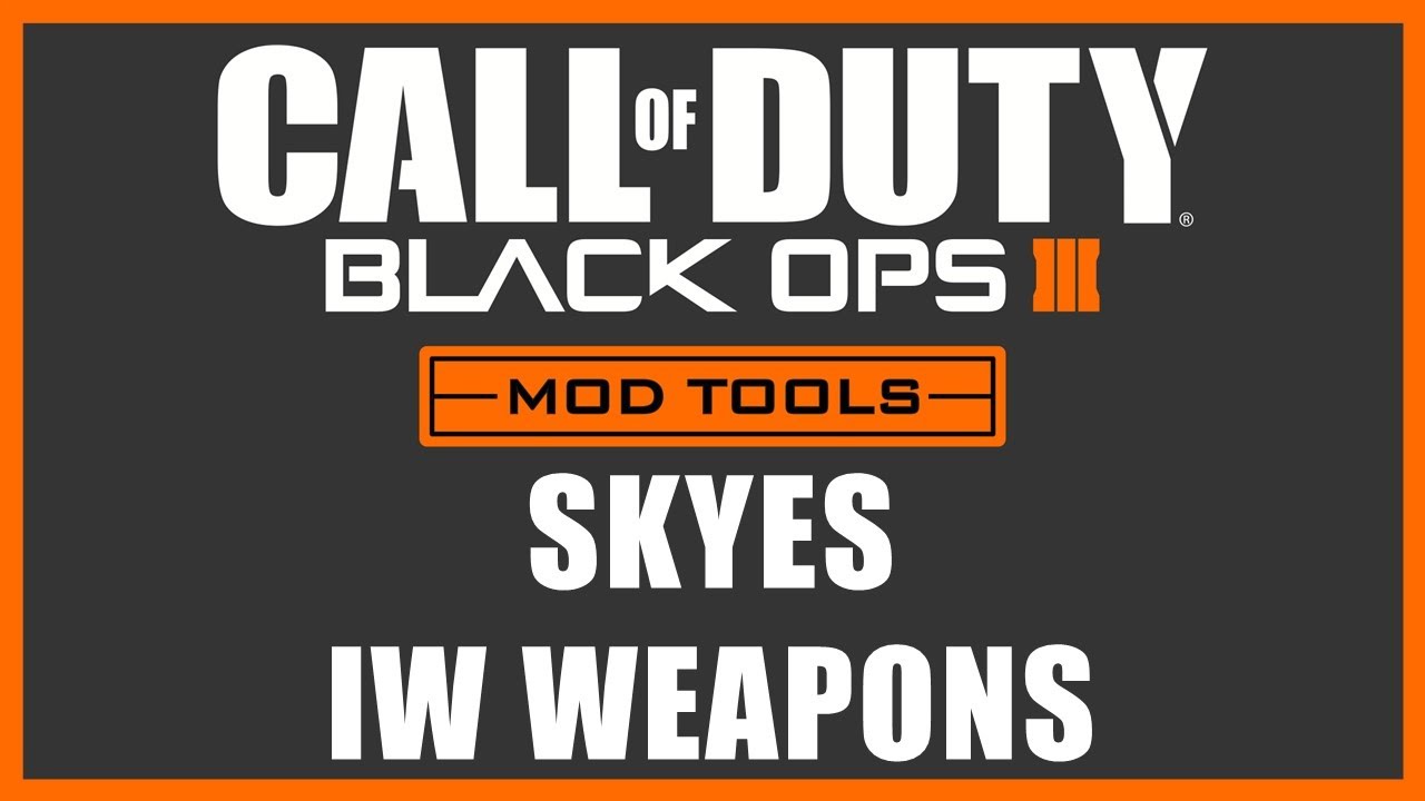Инструменты для модификации Black Ops 3 - Оружие Скай из Infinite Warfare