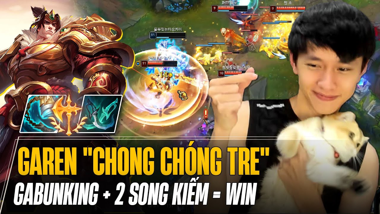 BEST GAREN HÀN QUỐC GABUNGKING VÀ GIÁO ÁN CHONG CHÓNG TRE VỚI 2 SONG KIẾM 
