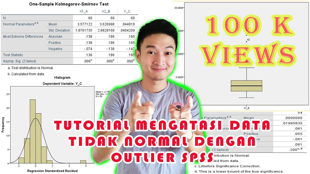 Cara Mudah Mengatasi Data Tidak Normal dengan Outlier Boxplot di SPSS | Part 1 of 2