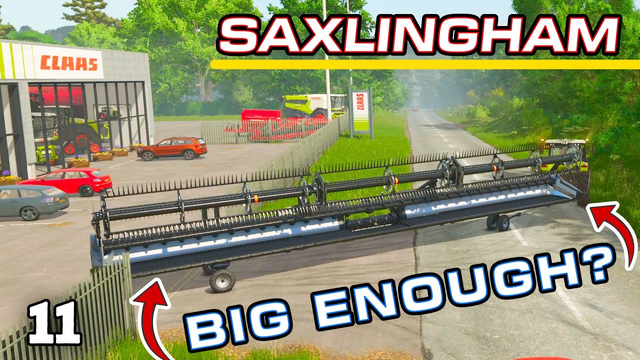 TODAY'S YIELD IS INSANE! | SAXLINGHAM | Farming Simulator 25 - Episode 11