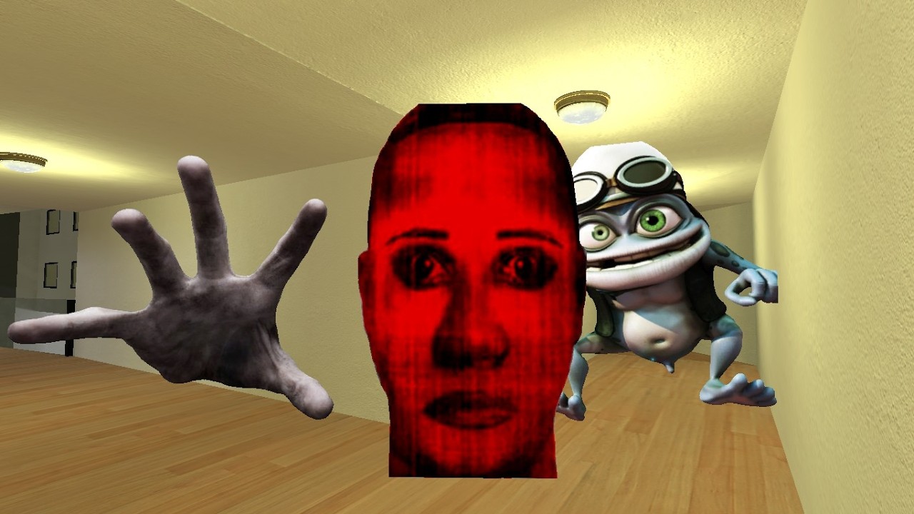 CRAZY FROG & HAND 1 AND SELENERED ESCAPE THE LIMINAL HOTEL | #nextbots #gmod