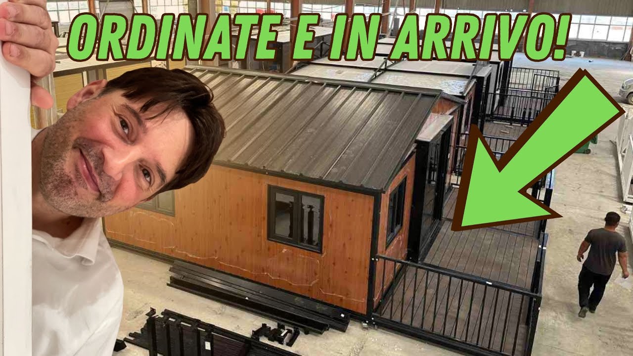 IN ARRIVO queste case modulari espandibili - pronte in 24H