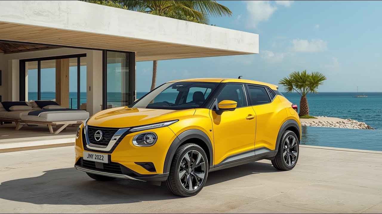 Nissan Juke 2027 — небольшой, но производит впечатление мощного и премиального автомобиля.