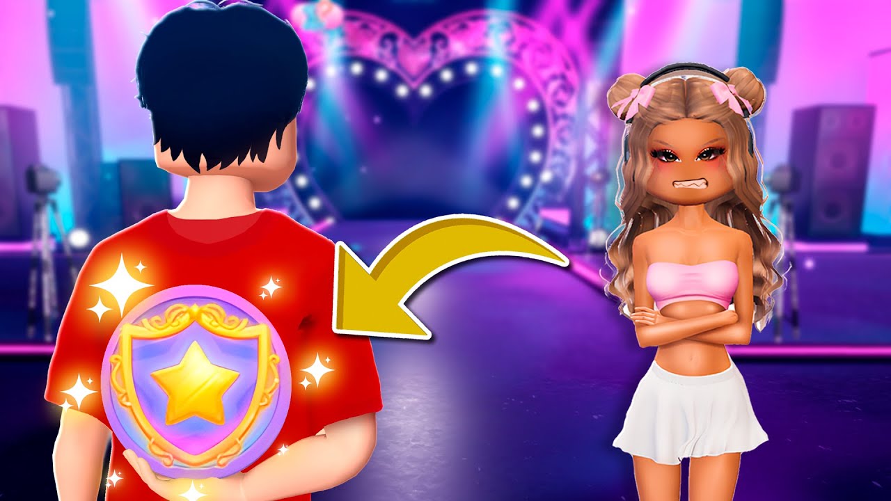 Trolling My GIRLFRIEND with IMMUNITY In Dress to Impress!