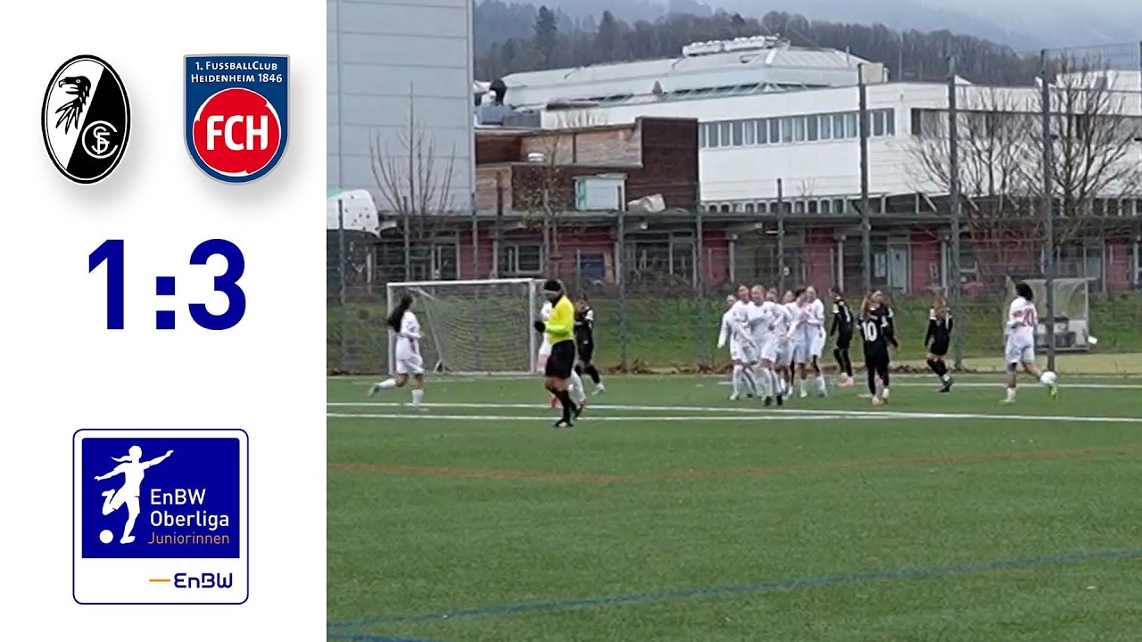 EnBW-Oberliga - B-Juniorinnen: SC Freiburg - 1. FC Heidenheim 2025/26