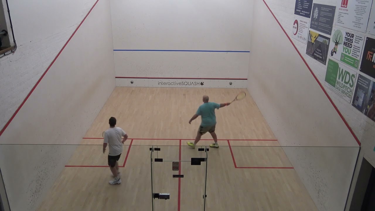 Norfolk Squash Closed Mens A Matt Bolt v James Thacker game 2