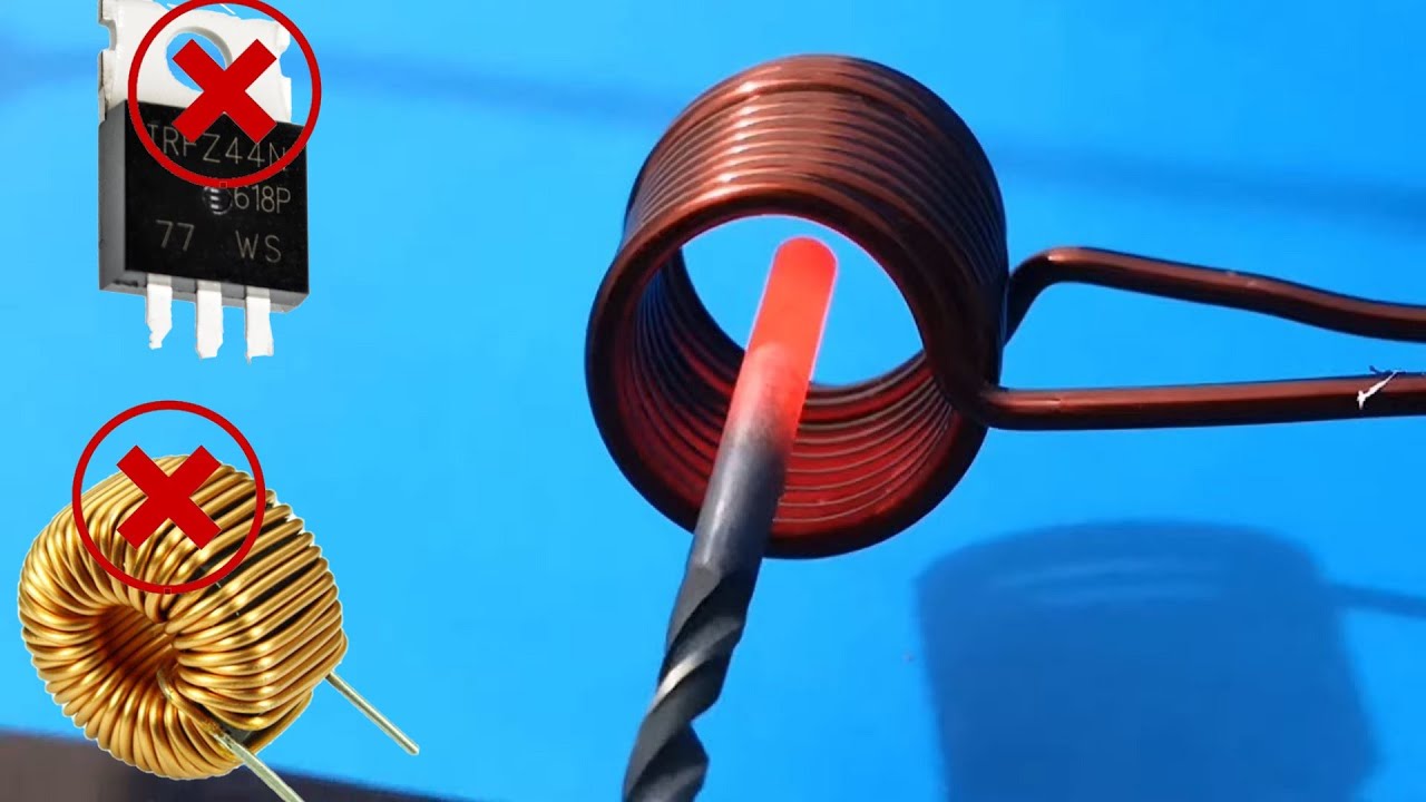 Как сделать индукционный нагреватель без MOSFET и дроссельной катушки?