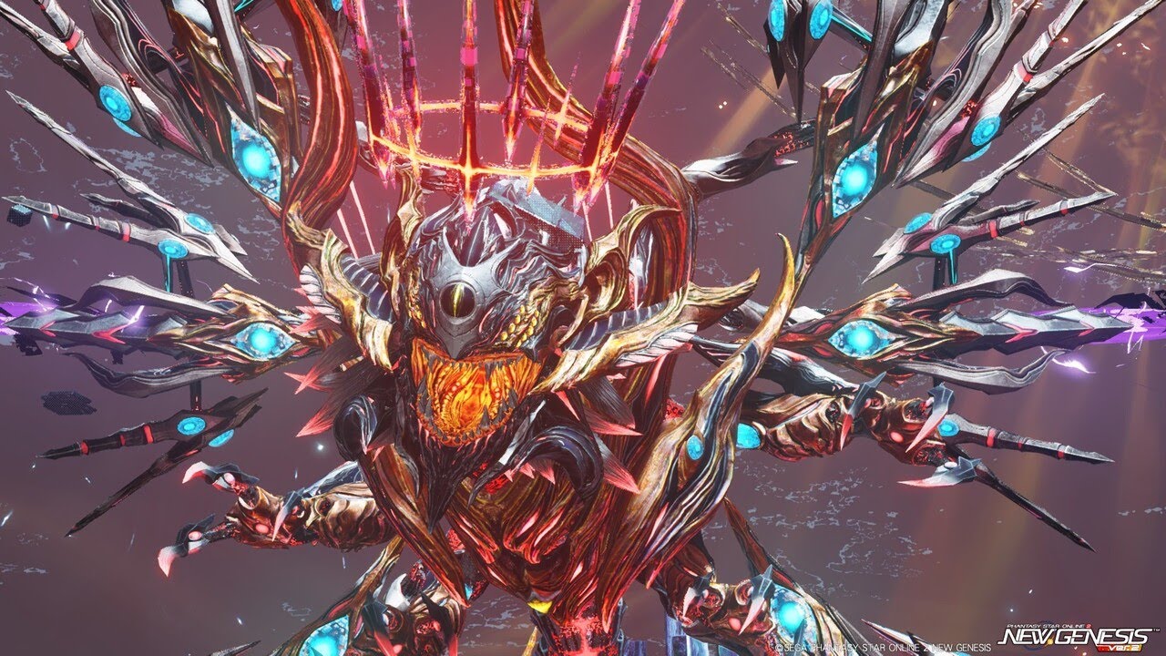 【PSO2:NGS】星蝕の狂流 ダークファルス・ヴァエル ソロ Hu/Sl
