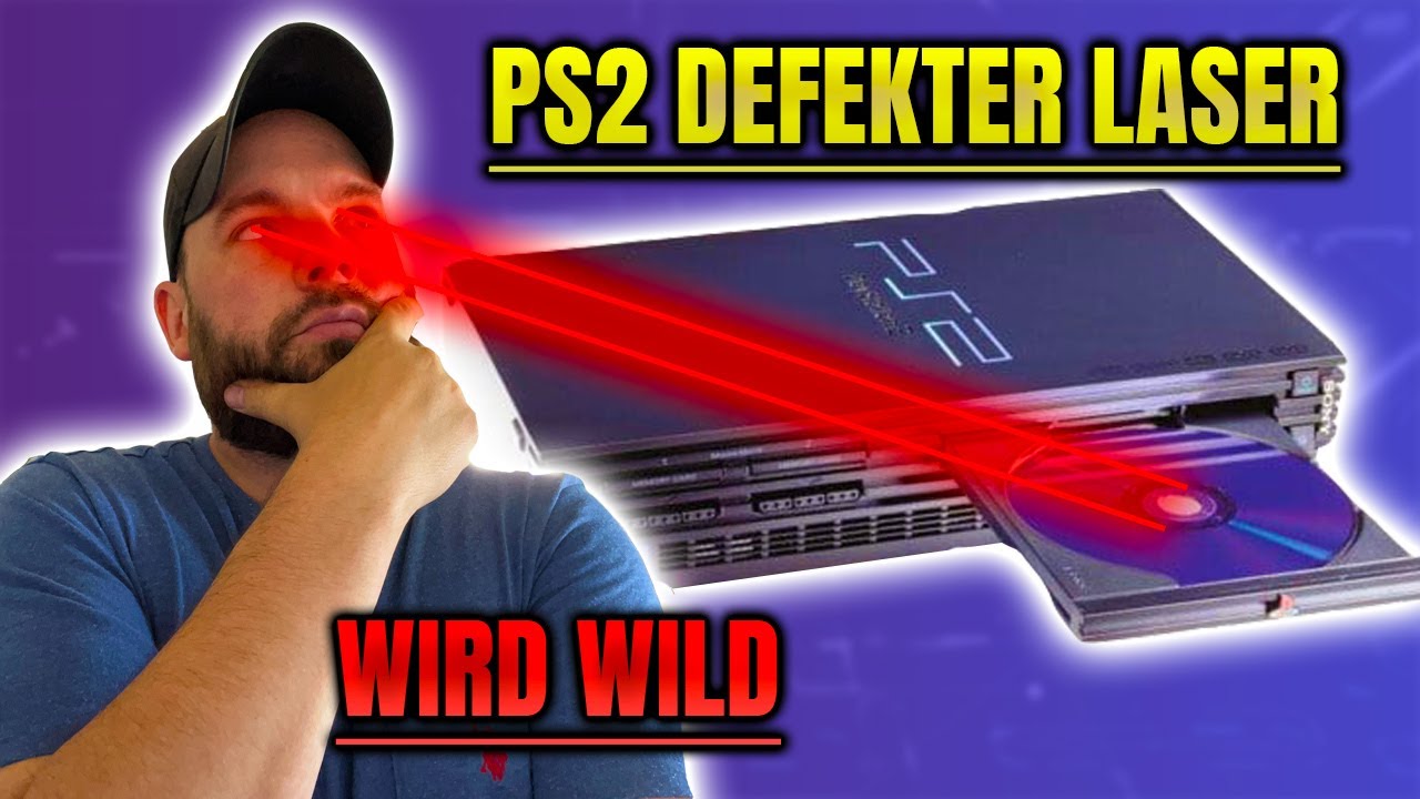 PS2 LASER CHAOS! - Ob beide PS2 wieder laufen? #ps2