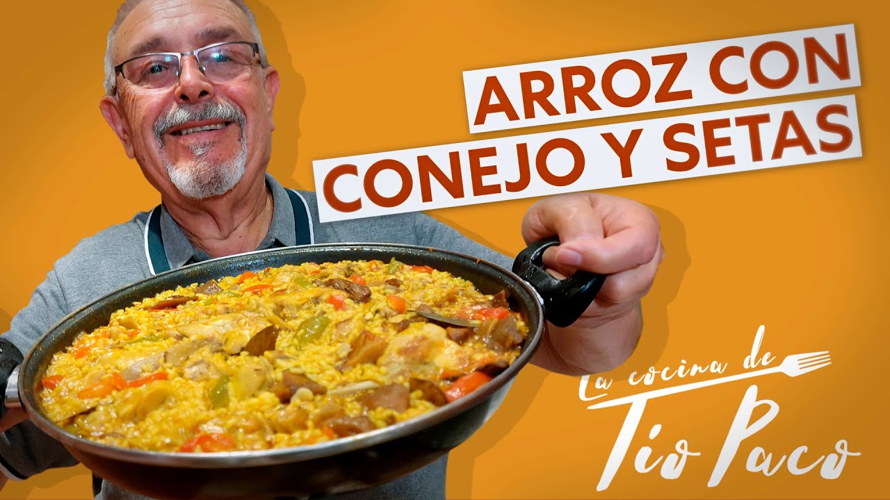 ARROZ CON CONEJO Y SETAS