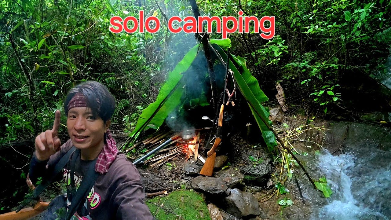 1 Day SOLO Camping and Hunting Adventure 🏕  @youngls 