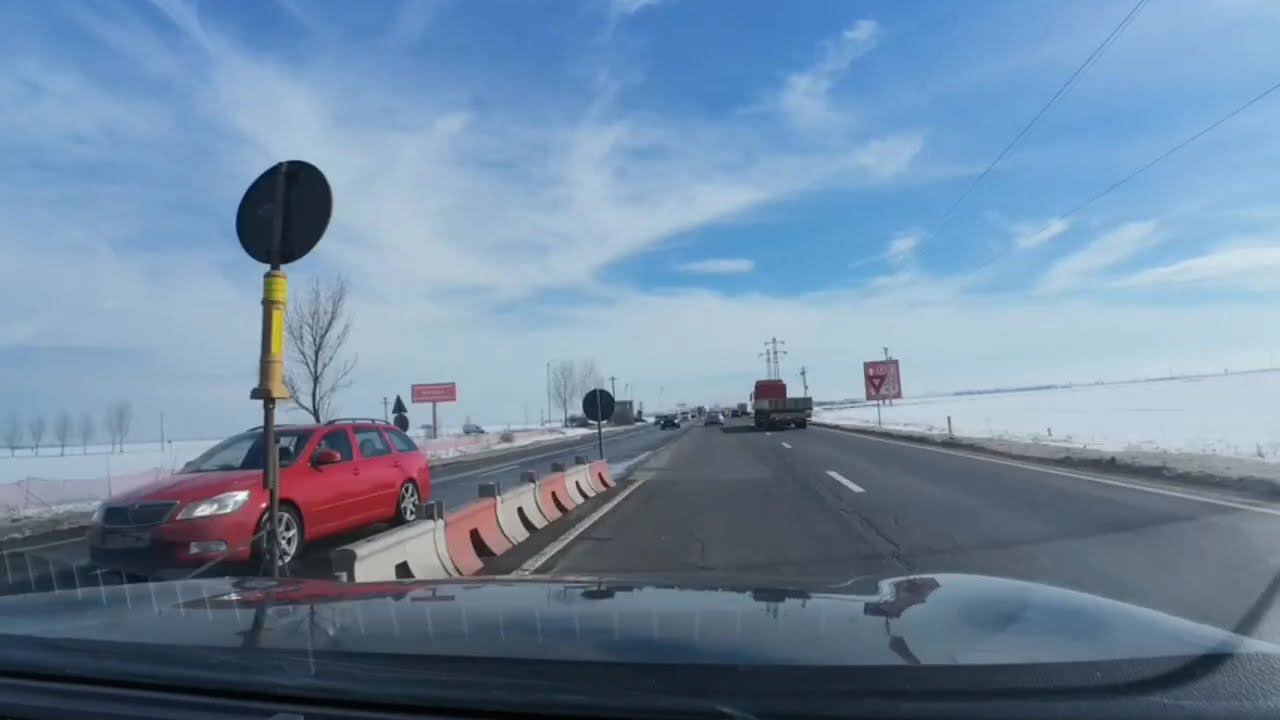 Driving for Zărnești, BR to Mogoşoaia, IF - February 20 2026 