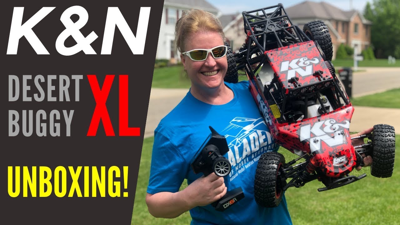 UNBOXING - The Losi K&N 23cc RC Dessert Buggy XL!