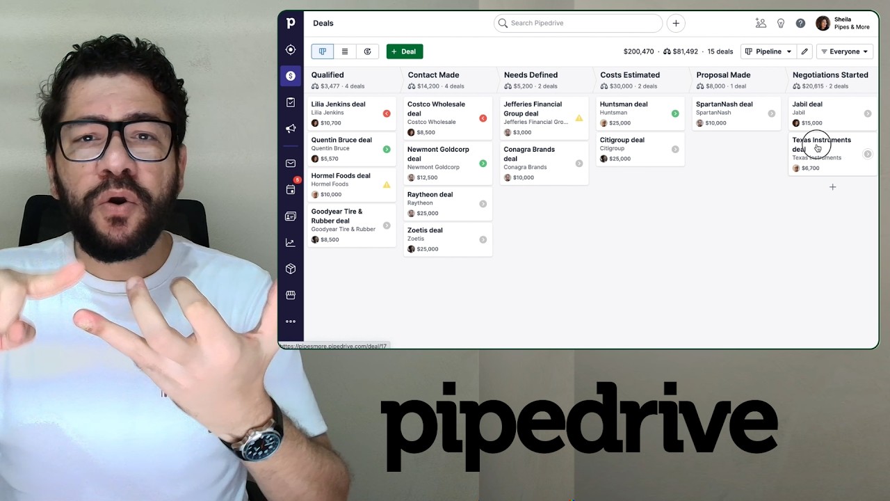 Apresentação do Treinamento de Pipedrive CRM 🎯