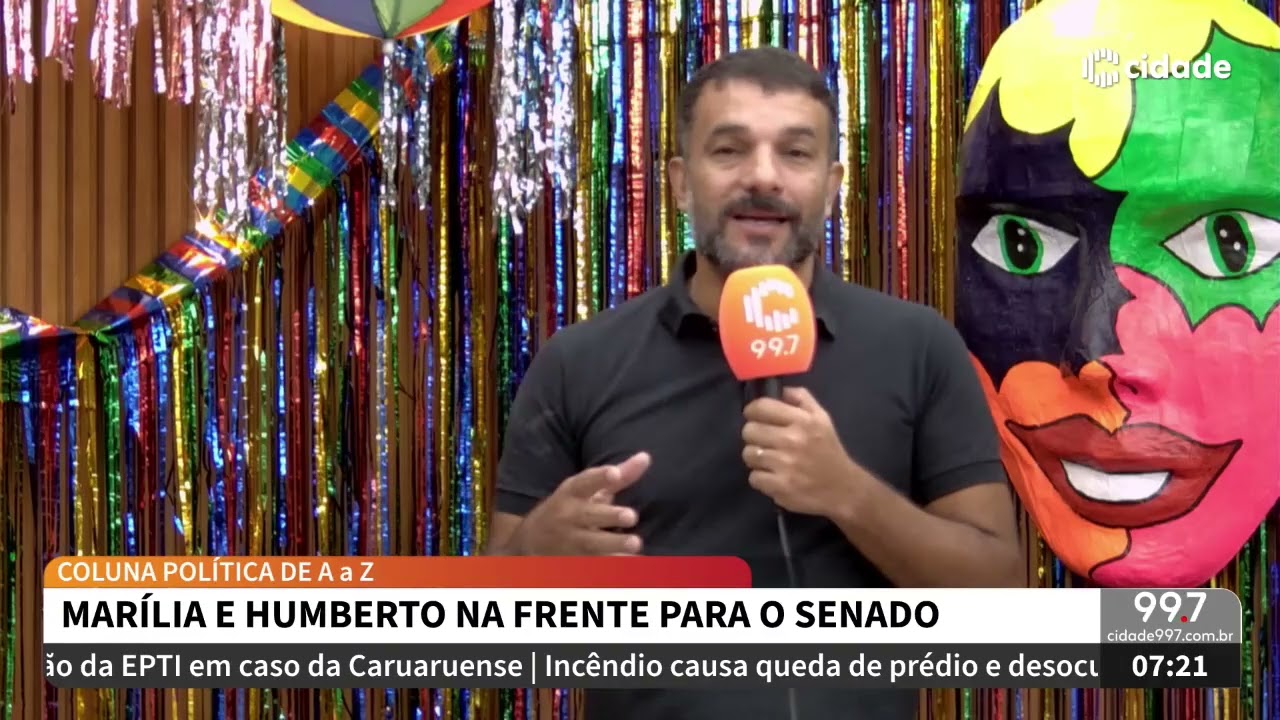 Manhã Cidade- 06.02.26- João Campos tem 47%; Raquel Lyra 35% para o Governo de Pernambuco