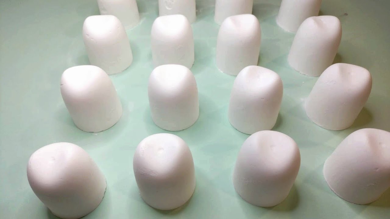 baking soda crushing ASMR