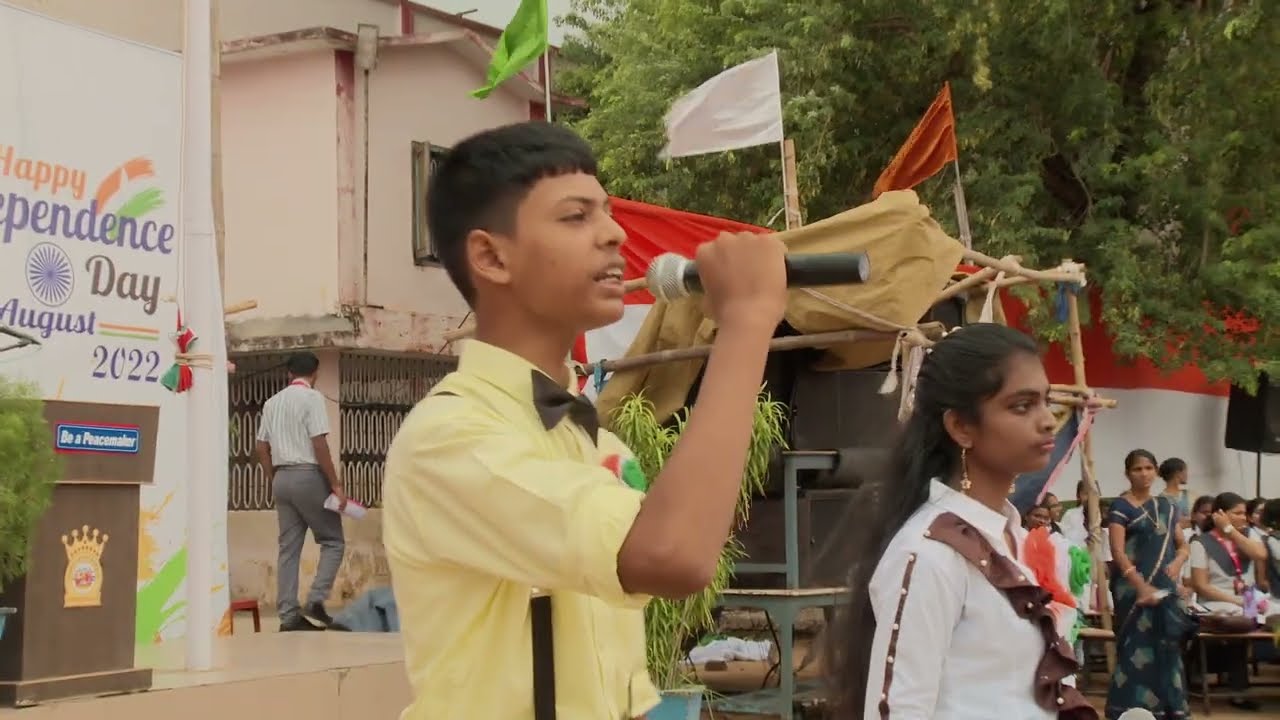 01. Montage & Opening Prayer | Mr. Mahiban Ross - Principal | 76th Independence Day | GES - Sikaria