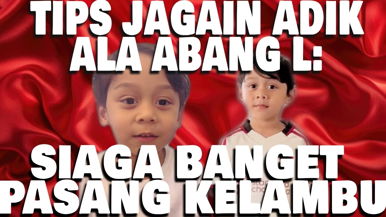 Masya Allah!pintarnya abang L Pimpin Doa di hadapan tamu Malaysia, Hingga aksi siaga momongAdik bayi