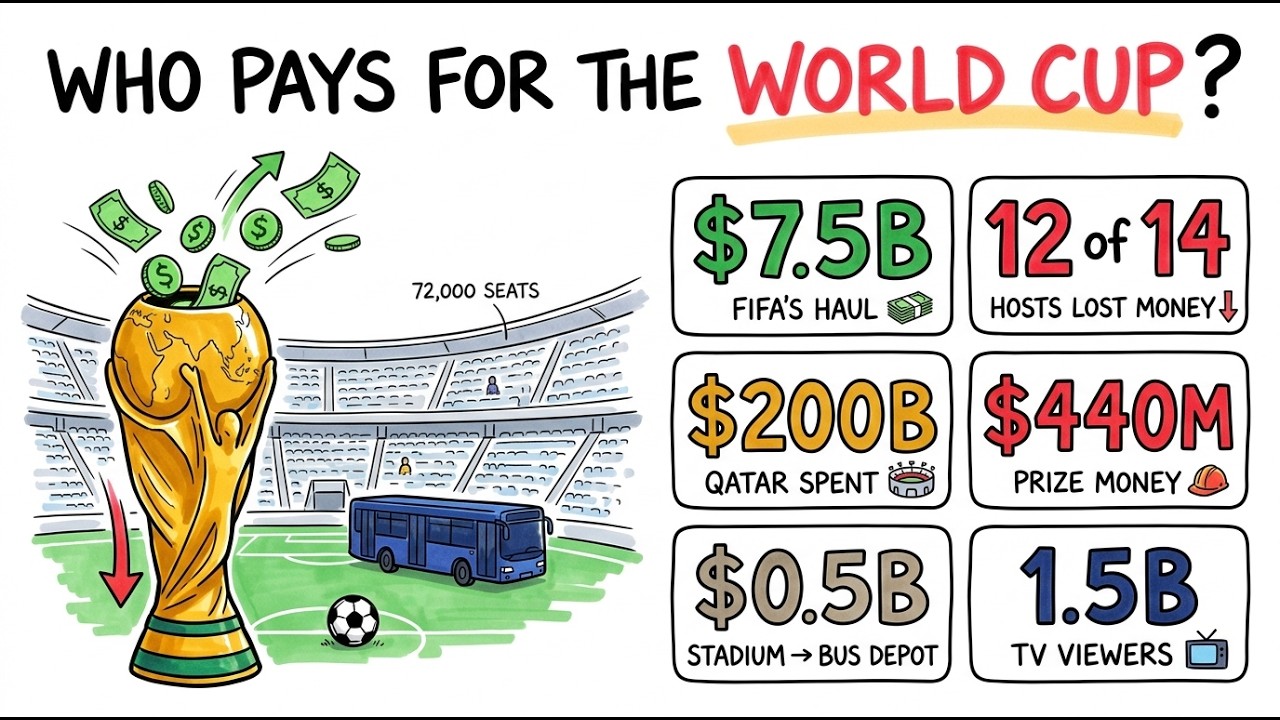 Who Actually Pays For The World Cup? (Follow The Money)