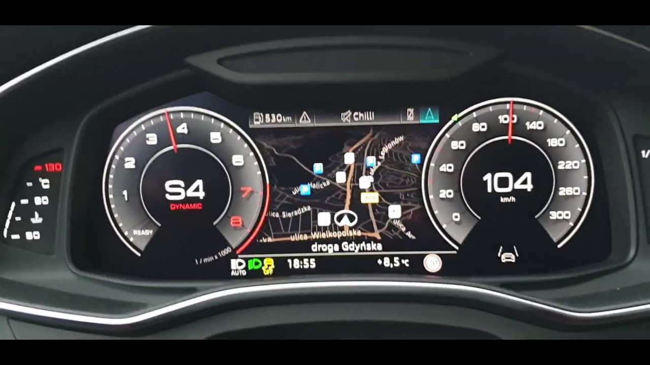 2019 A6 C8 45 TFSI acceleration 0-100 No Launch Control