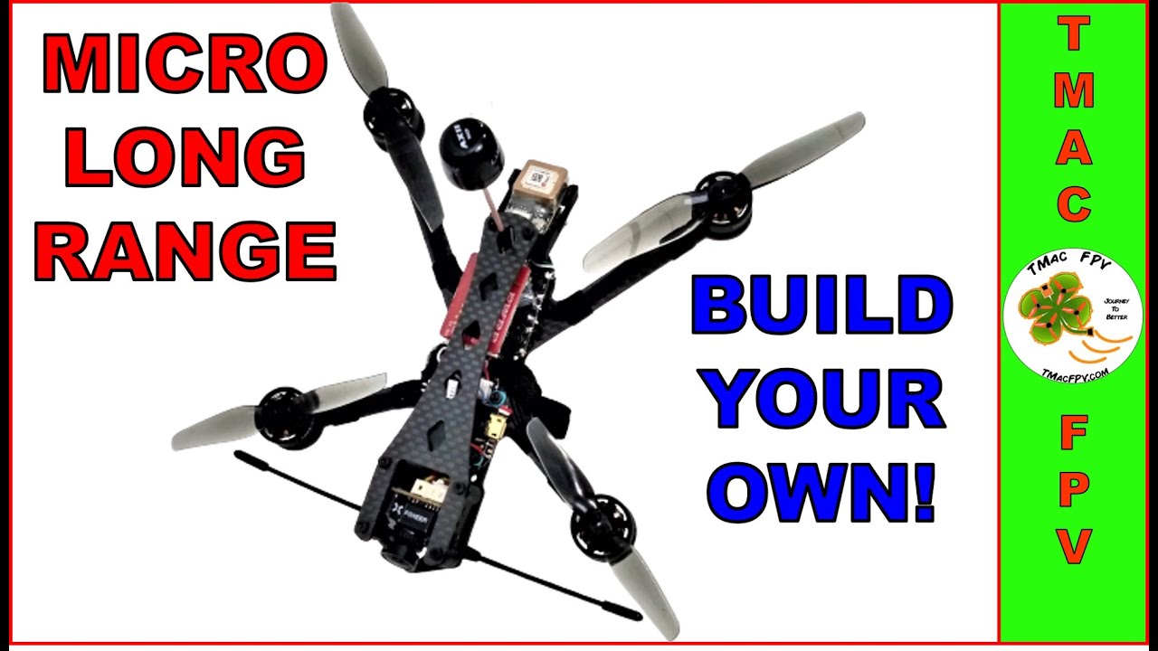 MIcro Long Range FPV Drone Build (RATTLER XF!)