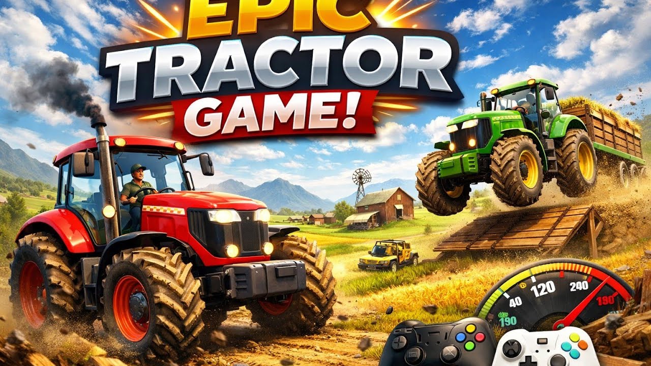 Modern Tractor Farming Drivers Simulator 3D - New Tractor Game - Android Gameplay