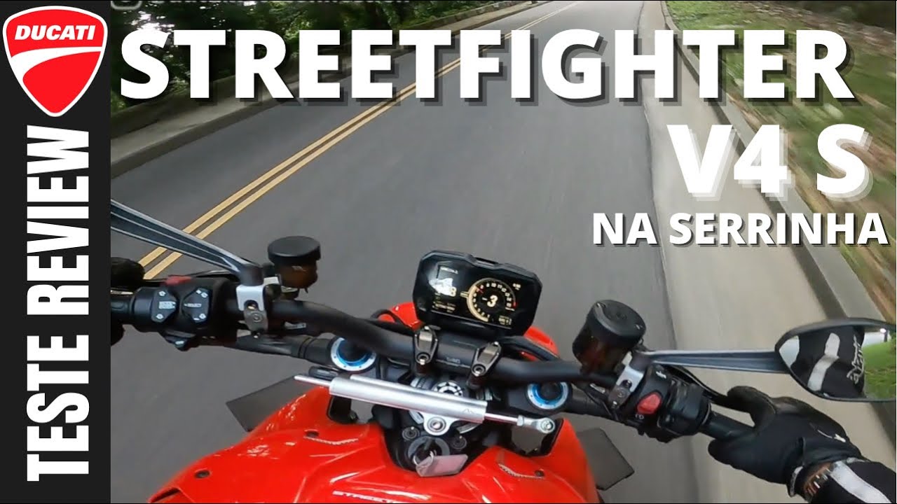 ✅ [TESTE COMPLETO] - ACELERAMOS A DUCATI STREETFIGHTER V4S