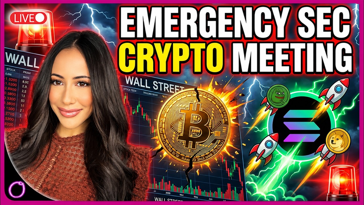 BOMBSHELL SEC CRYPTO MEETING THIS WEEK! BITCOIN DECOUPLES FROM STOCKS SOLANA MEMECOIN RACE HEATS UP