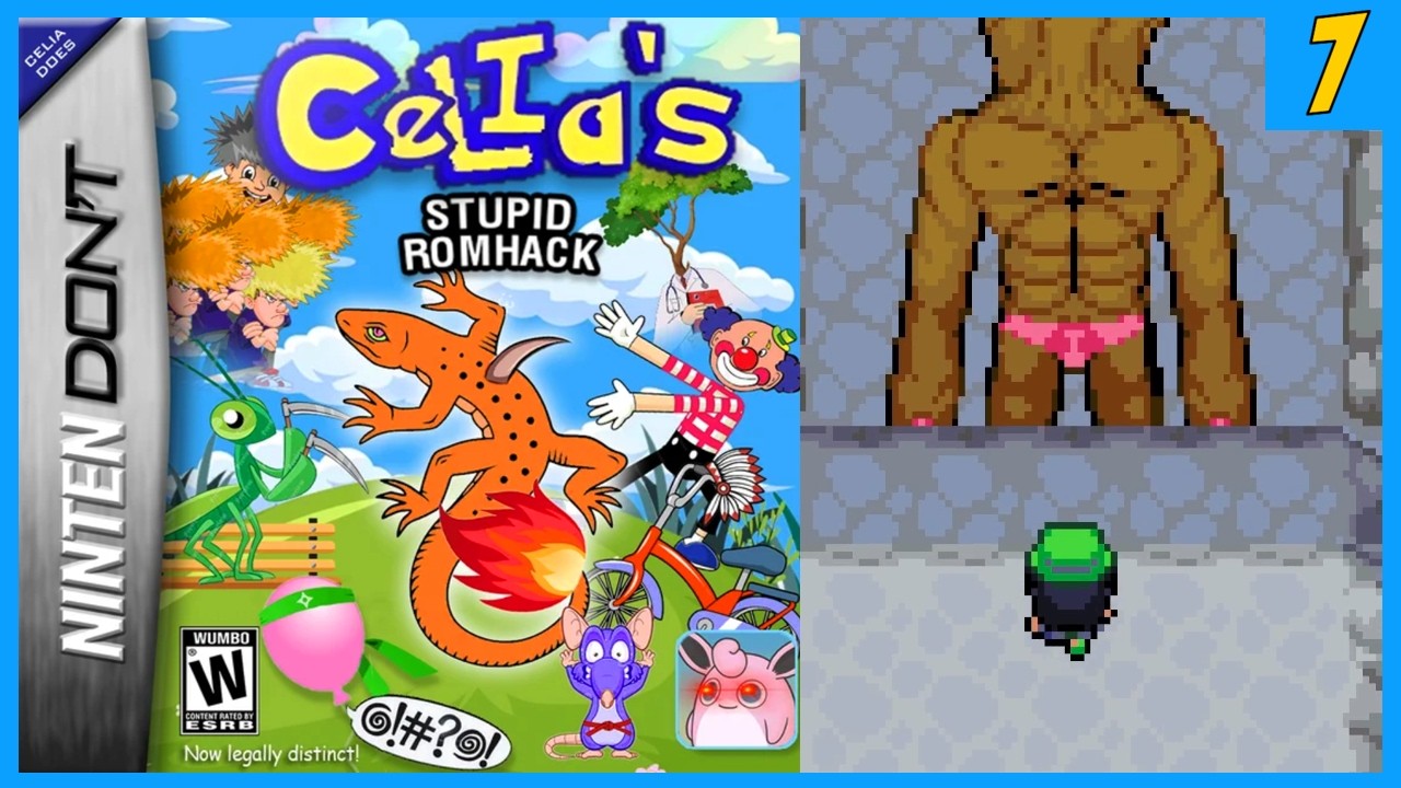 Some laughs, and some frustration - Celia's Stupid Romhack Part 7